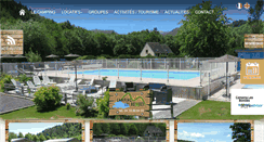 Desktop Screenshot of camping-les-bombes.com